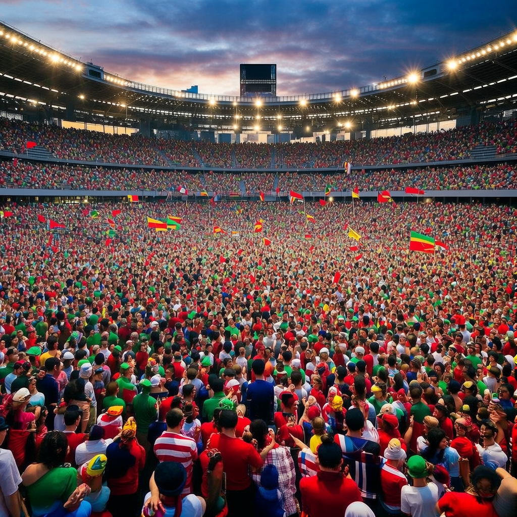 Стадіон Estadio Azteca в Мехіко напередодні церемонії відкриття ЧС-2026